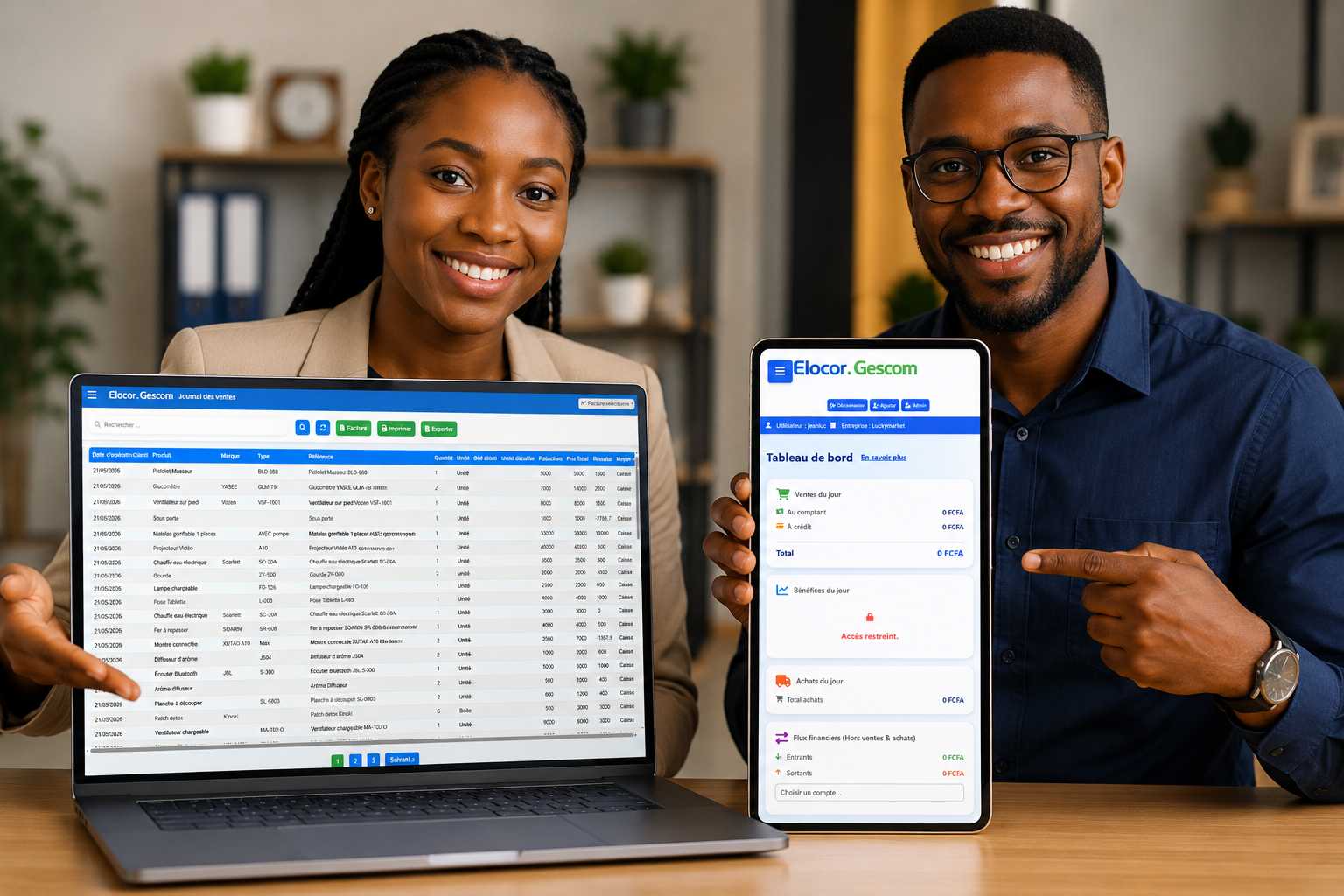 Pourquoi choisir Elocor Gescom - Logiciel de gestion